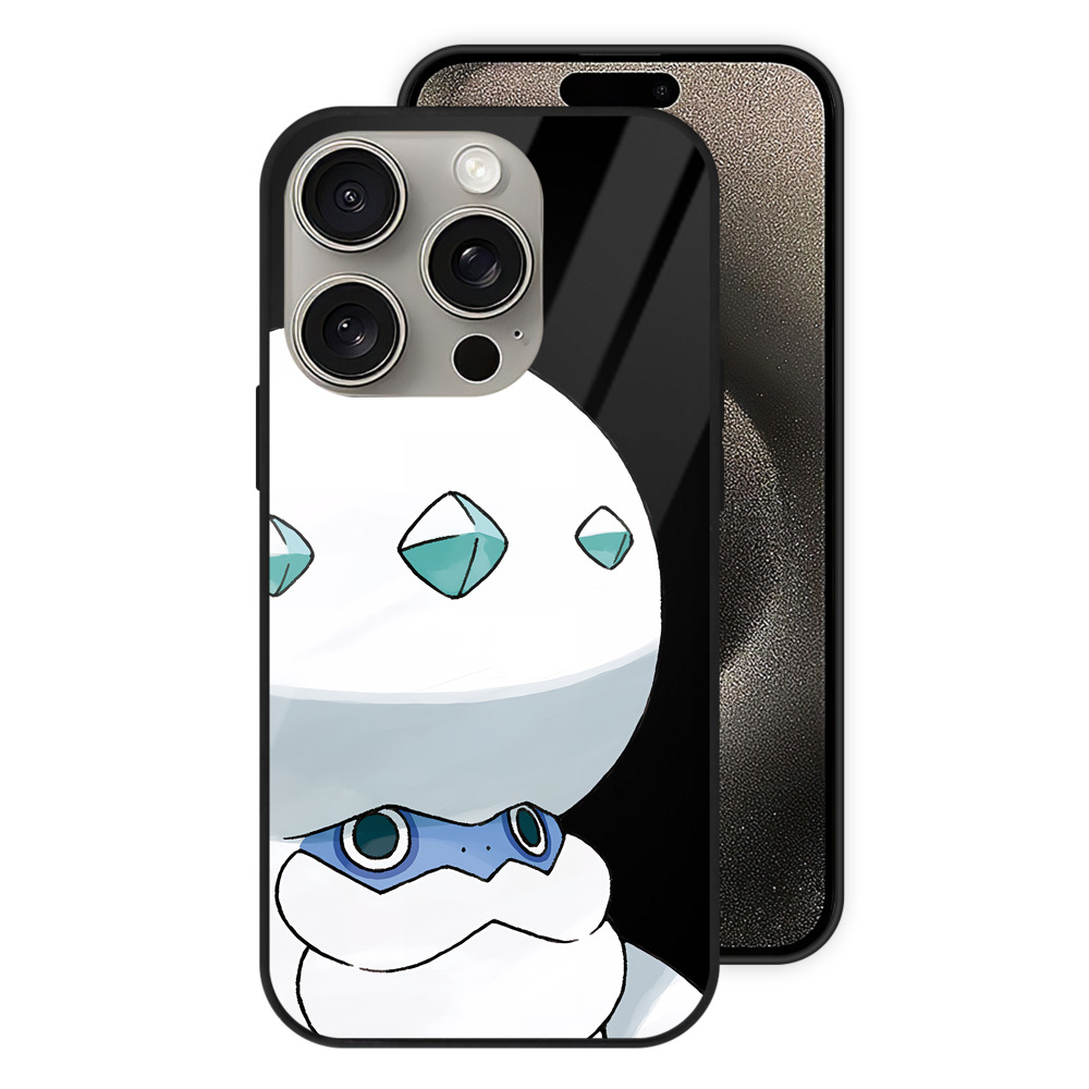 （画像用） ポケットモンスター Pokémon 【iPhone15Pro対応】スマホケース 耐衝撃＆黄変防止 背面ガラス