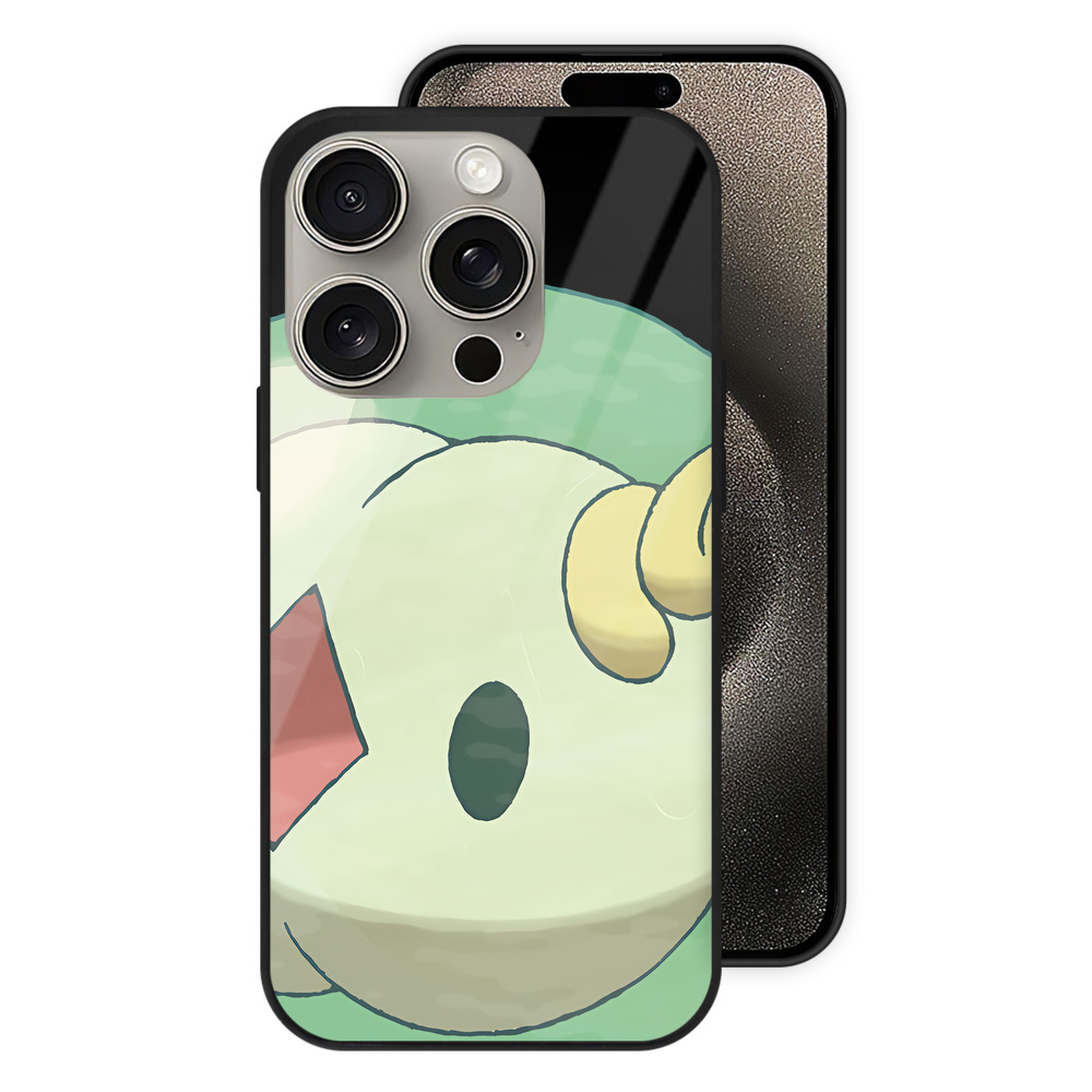 （画像用） ポケットモンスター Pokémon 【iPhone15Pro対応】スマホケース 耐衝撃＆黄変防止 背面ガラス