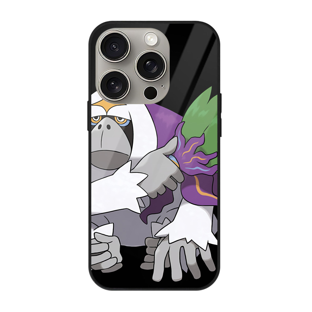 （画像用） ポケットモンスター Pokémon 【iPhone15Pro対応】スマホケース 耐衝撃＆黄変防止 背面ガラス