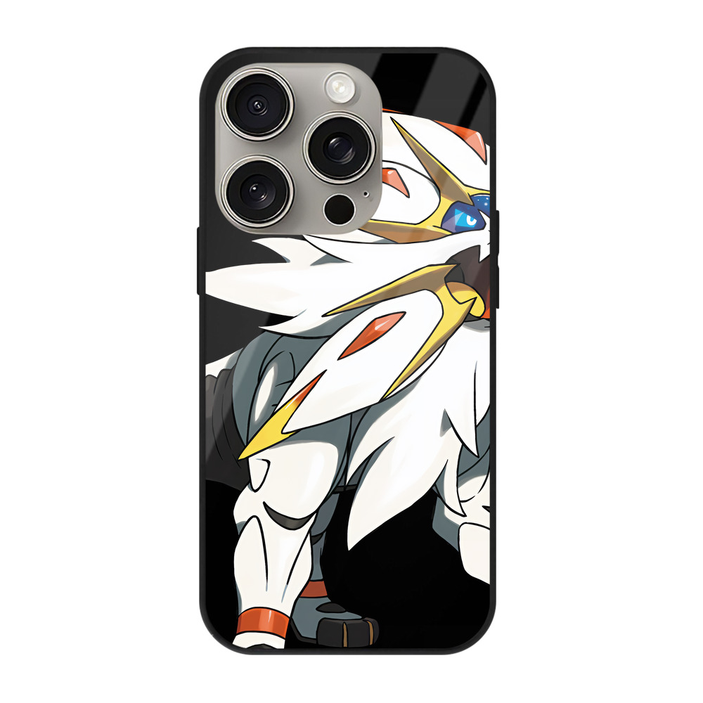（画像用） ポケットモンスター Pokémon 【iPhone15Pro対応】スマホケース 耐衝撃＆黄変防止 背面ガラス