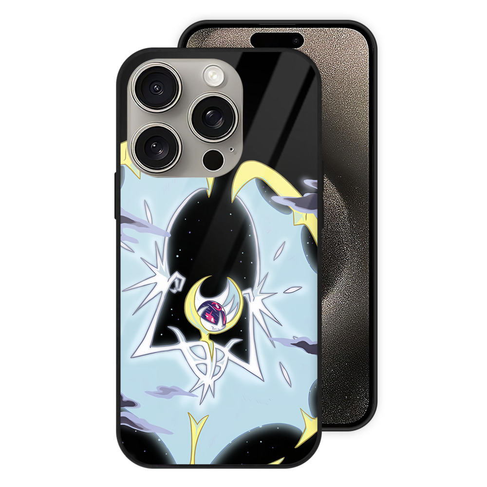 （画像用） ポケットモンスター Pokémon 【iPhone15Pro対応】スマホケース 耐衝撃＆黄変防止 背面ガラス