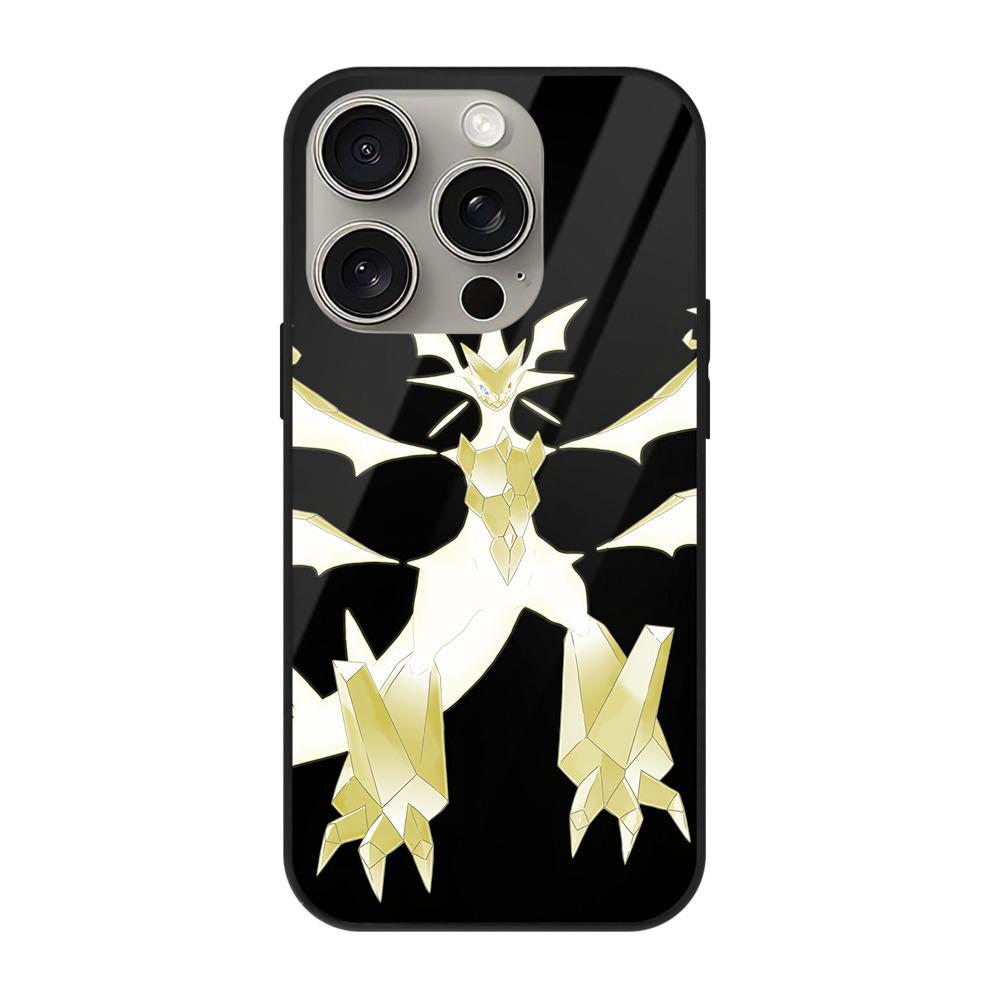（画像用） ポケットモンスター Pokémon 【iPhone15Pro対応】スマホケース 耐衝撃＆黄変防止 背面ガラス