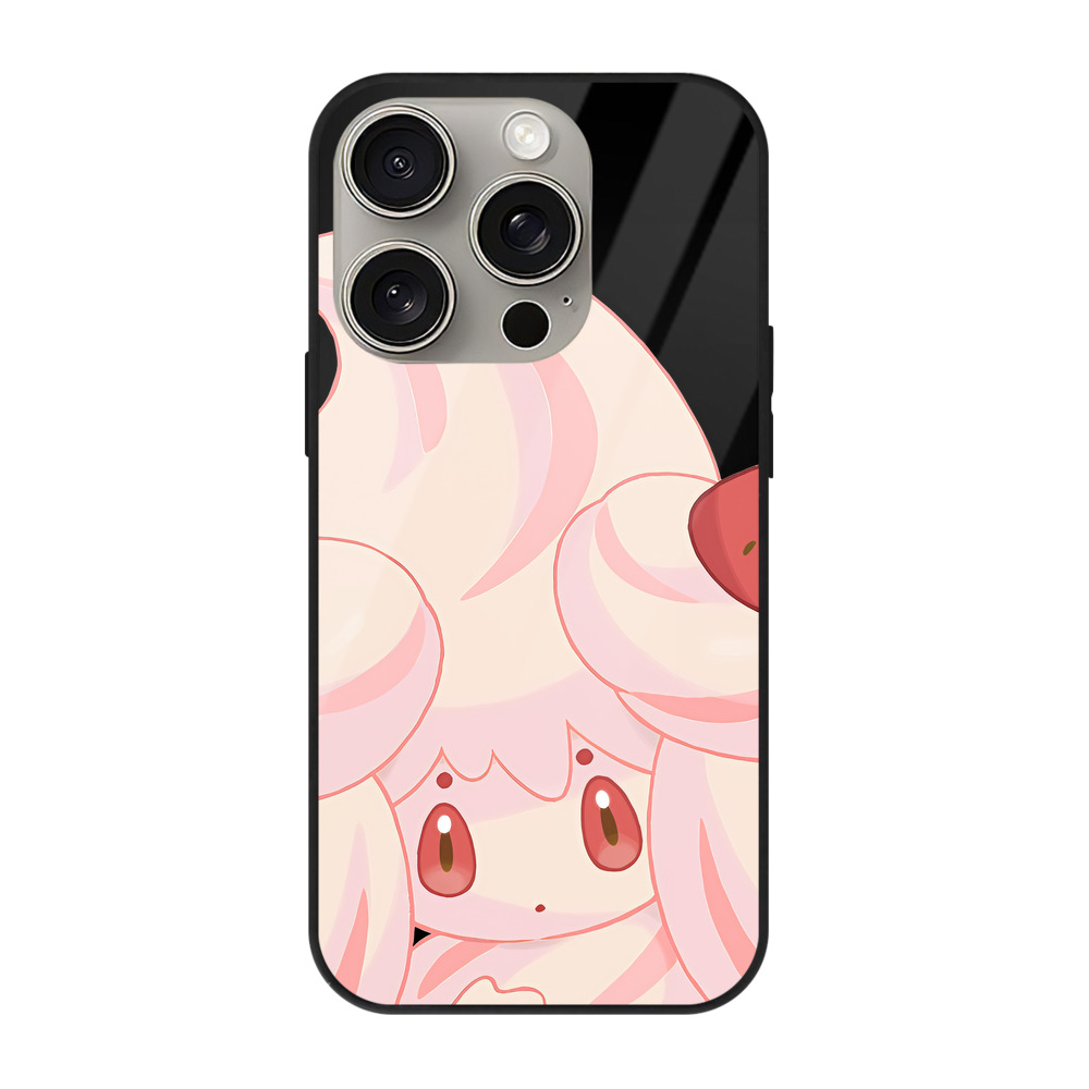 （画像用） ポケットモンスター Pokémon 【iPhone15Pro対応】スマホケース 耐衝撃＆黄変防止 背面ガラス