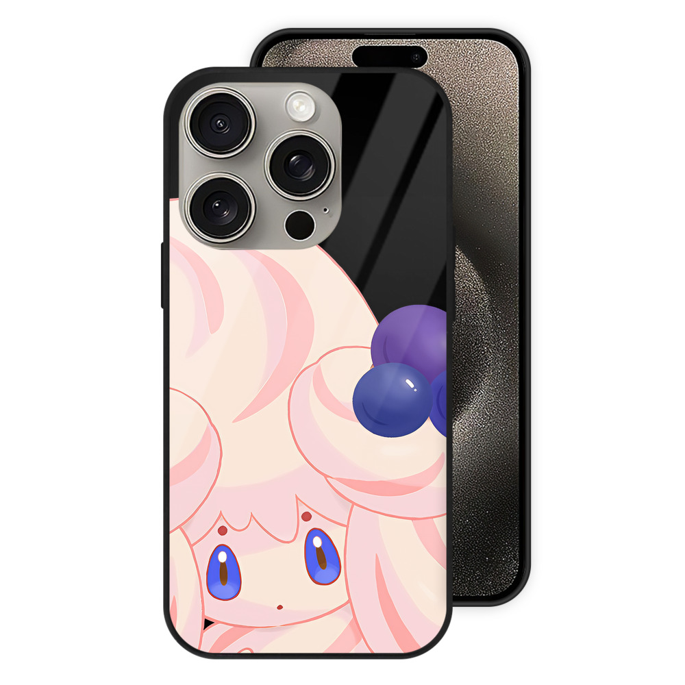 （画像用） ポケットモンスター Pokémon 【iPhone15Pro対応】スマホケース 耐衝撃＆黄変防止 背面ガラス
