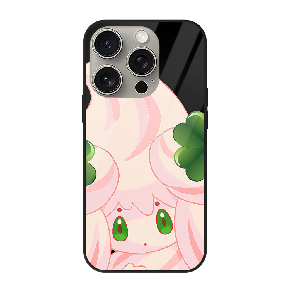 （画像用） ポケットモンスター Pokémon 【iPhone15Pro対応】スマホケース 耐衝撃＆黄変防止 背面ガラス