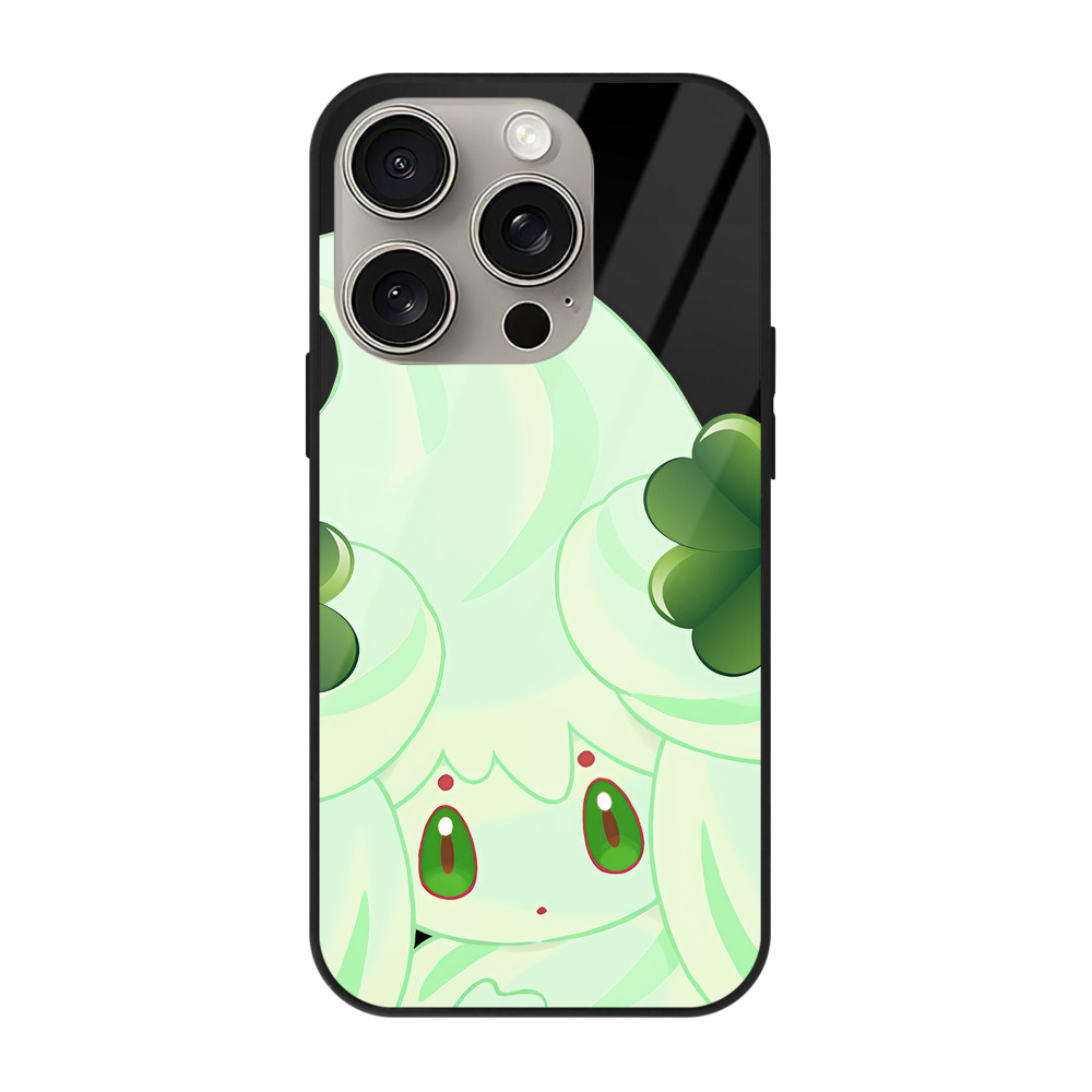 （画像用） ポケットモンスター Pokémon 【iPhone15Pro対応】スマホケース 耐衝撃＆黄変防止 背面ガラス