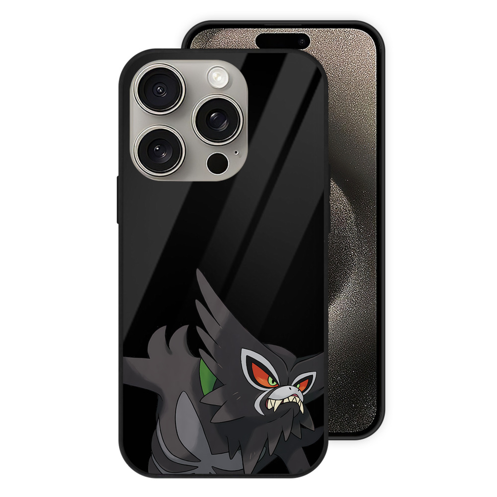 （画像用） ポケットモンスター Pokémon 【iPhone15Pro対応】スマホケース 耐衝撃＆黄変防止 背面ガラス