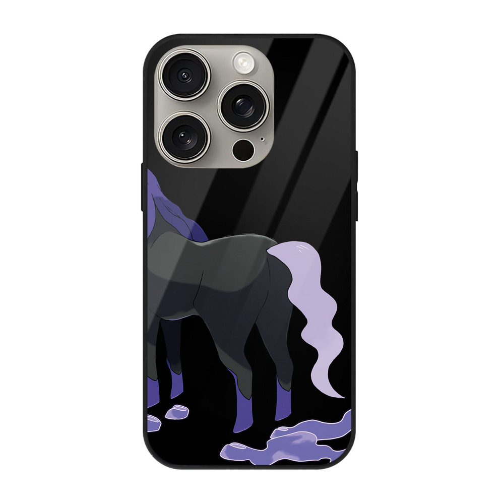 （画像用） ポケットモンスター Pokémon 【iPhone15Pro対応】スマホケース 耐衝撃＆黄変防止 背面ガラス