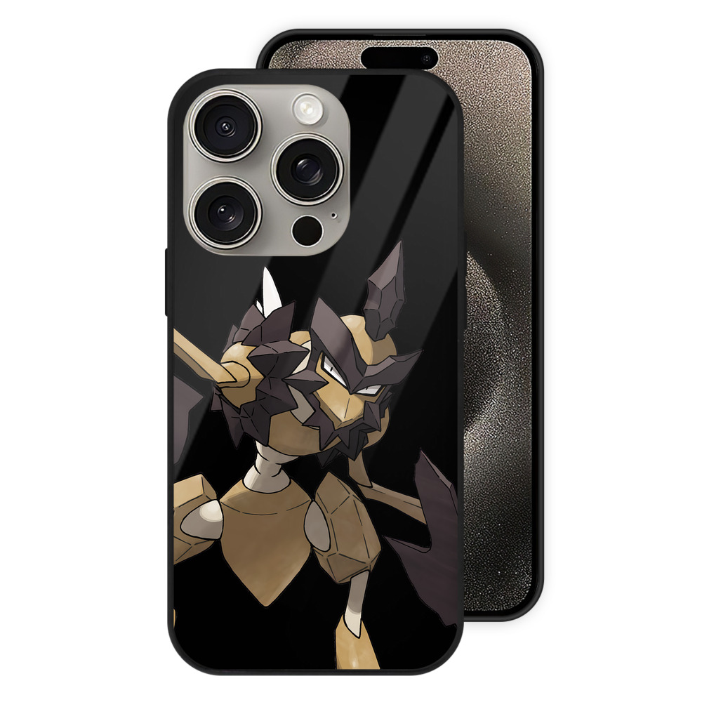 （画像用） ポケットモンスター Pokémon 【iPhone15Pro対応】スマホケース 耐衝撃＆黄変防止 背面ガラス