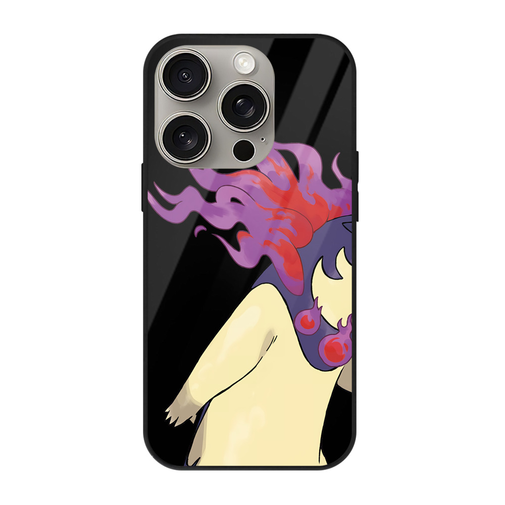 （画像用） ポケットモンスター Pokémon 【iPhone15Pro対応】スマホケース 耐衝撃＆黄変防止 背面ガラス