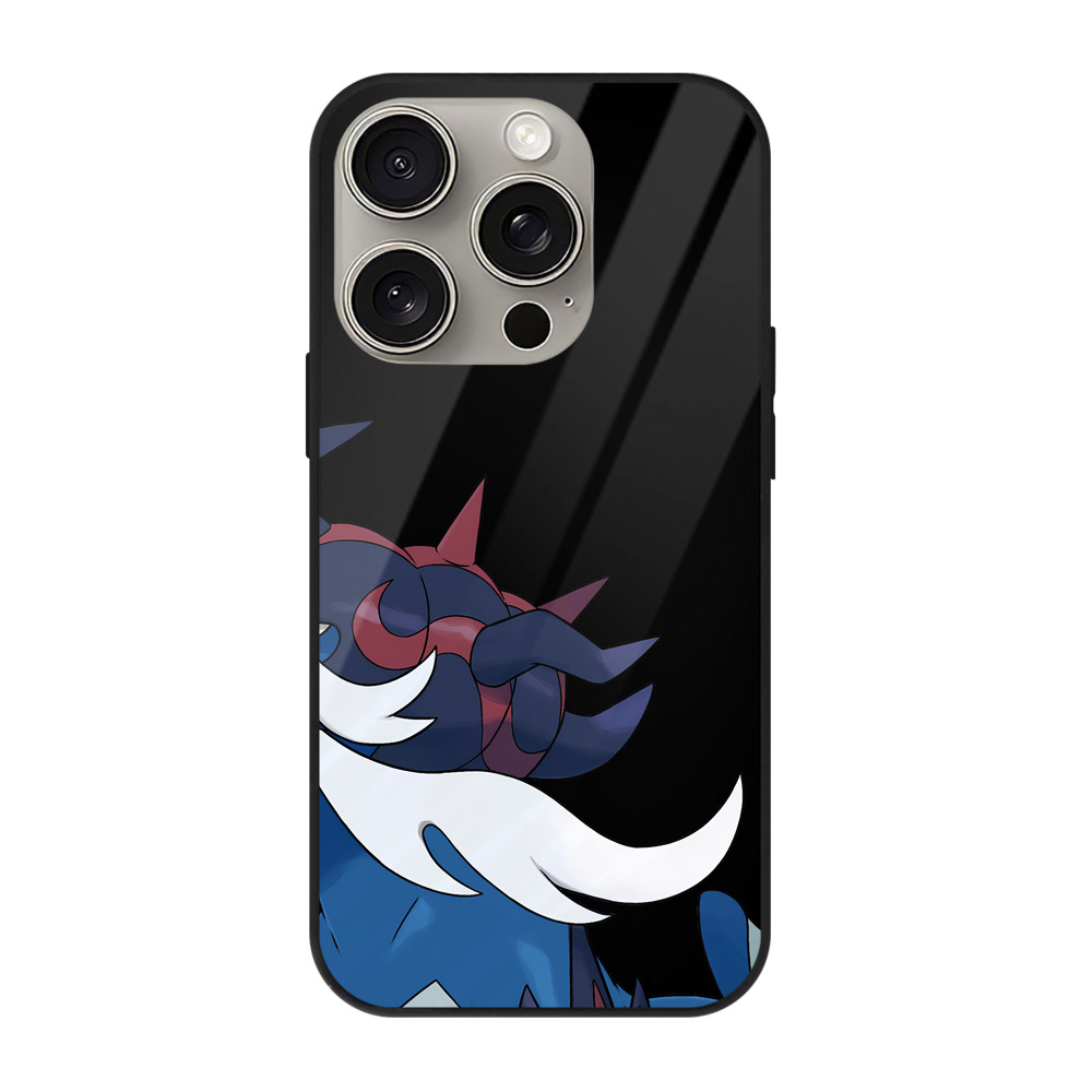 （画像用） ポケットモンスター Pokémon 【iPhone15Pro対応】スマホケース 耐衝撃＆黄変防止 背面ガラス