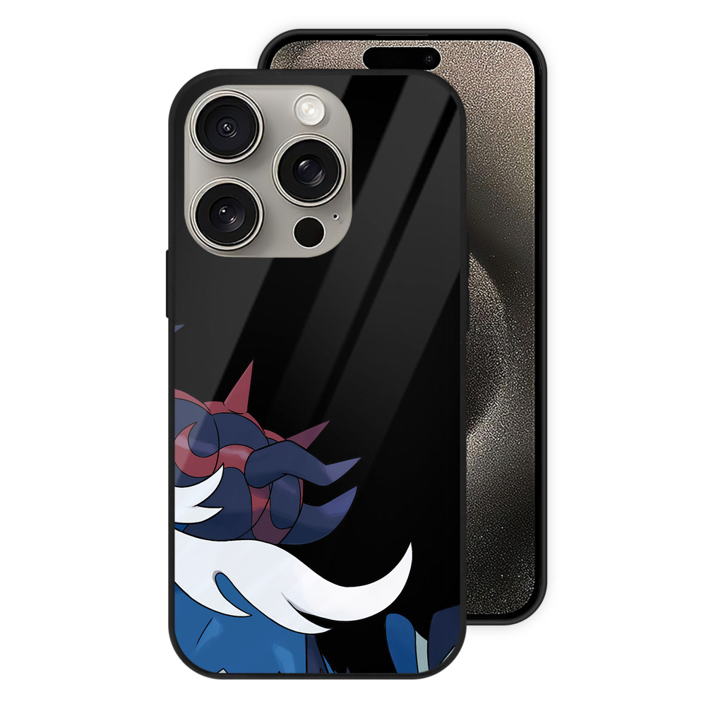 （画像用） ポケットモンスター Pokémon 【iPhone15Pro対応】スマホケース 耐衝撃＆黄変防止 背面ガラス