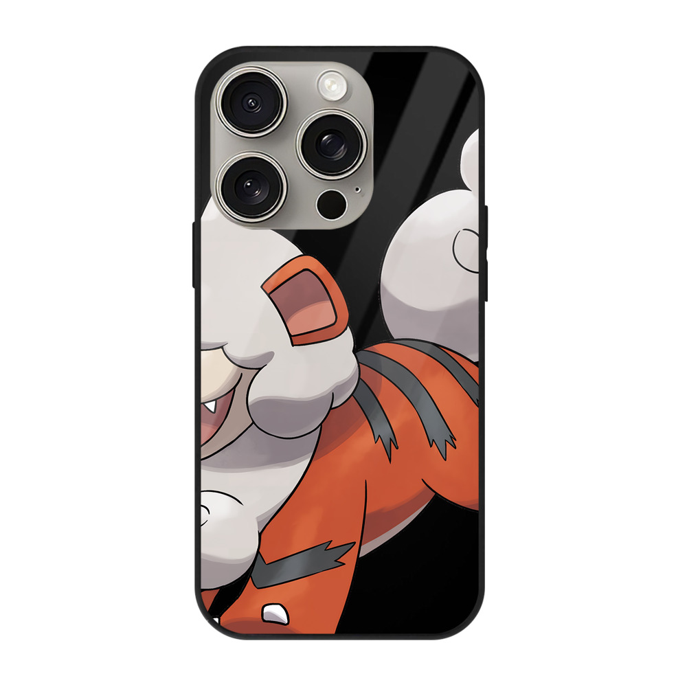 （画像用） ポケットモンスター Pokémon 【iPhone15Pro対応】スマホケース 耐衝撃＆黄変防止 背面ガラス