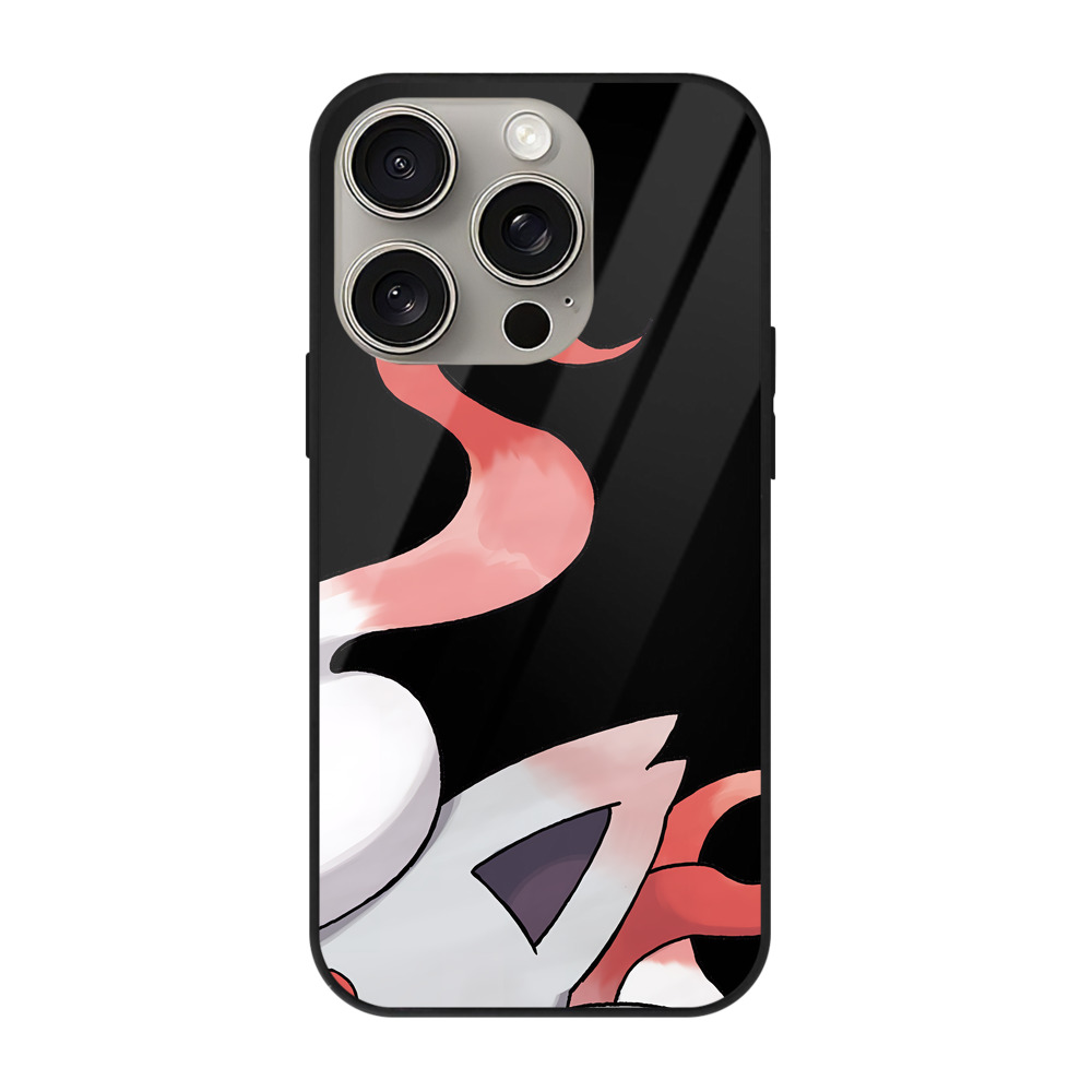 （画像用） ポケットモンスター Pokémon 【iPhone15Pro対応】スマホケース 耐衝撃＆黄変防止 背面ガラス