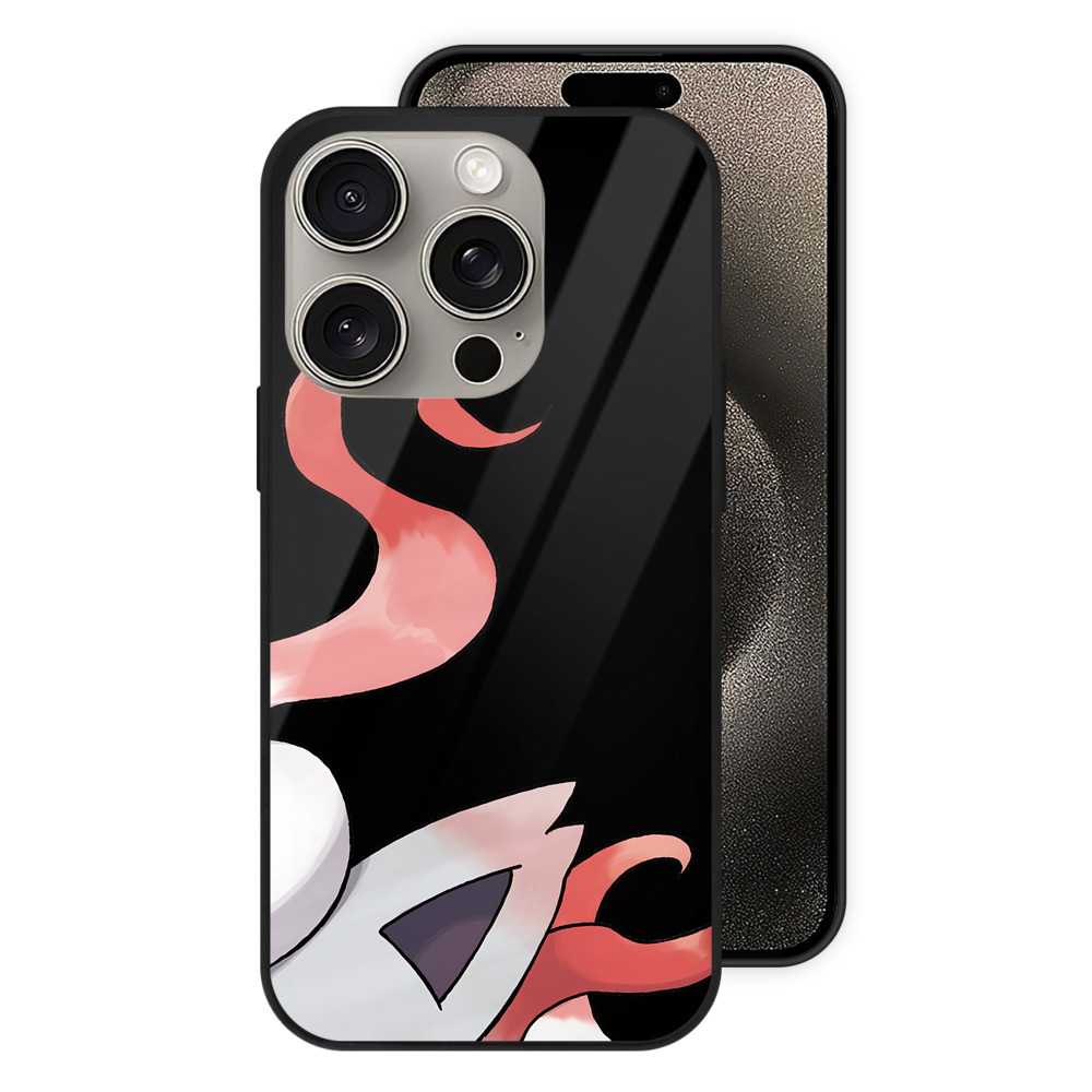（画像用） ポケットモンスター Pokémon 【iPhone15Pro対応】スマホケース 耐衝撃＆黄変防止 背面ガラス