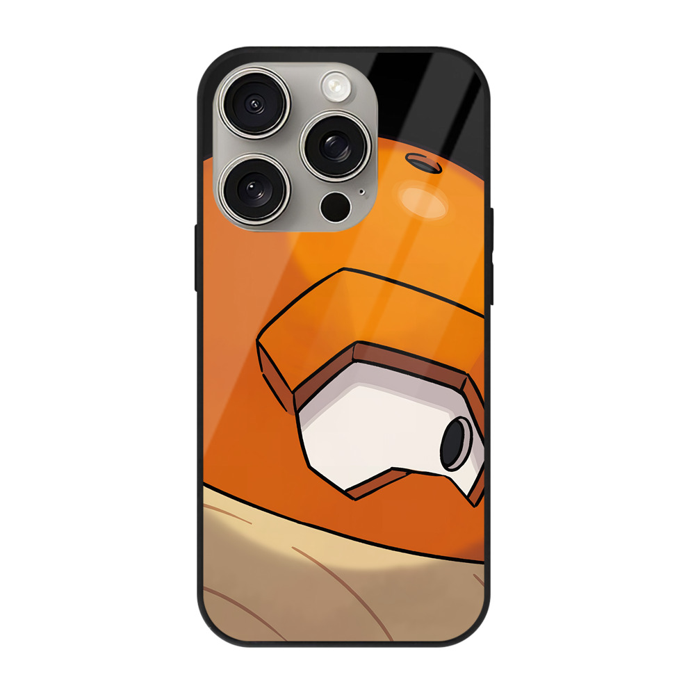 （画像用） ポケットモンスター Pokémon 【iPhone15Pro対応】スマホケース 耐衝撃＆黄変防止 背面ガラス