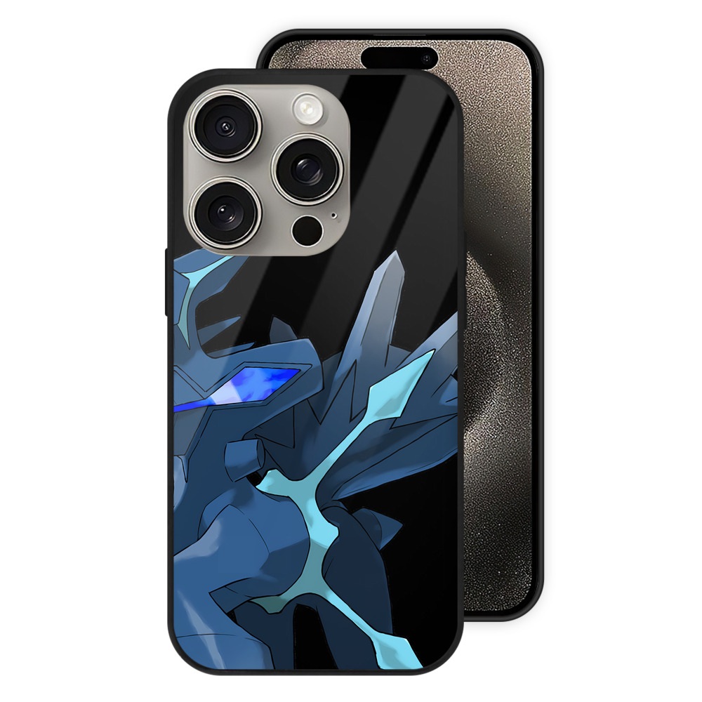 （画像用） ポケットモンスター Pokémon 【iPhone15Pro対応】スマホケース 耐衝撃＆黄変防止 背面ガラス