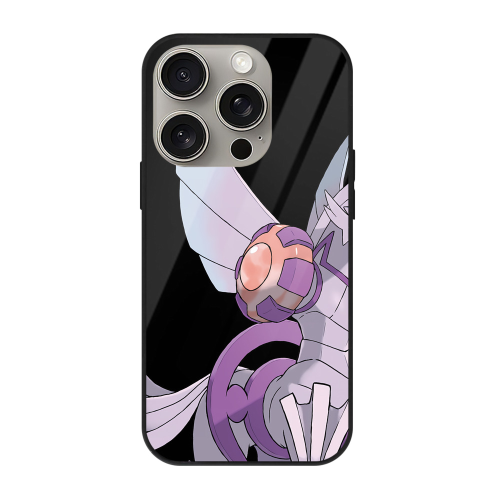 （画像用） ポケットモンスター Pokémon 【iPhone15Pro対応】スマホケース 耐衝撃＆黄変防止 背面ガラス