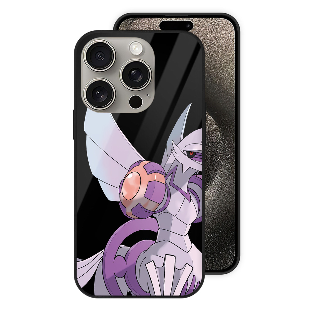 （画像用） ポケットモンスター Pokémon 【iPhone15Pro対応】スマホケース 耐衝撃＆黄変防止 背面ガラス
