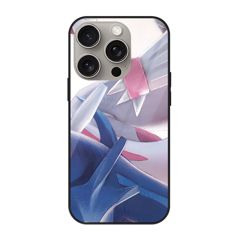 （画像用） ポケットモンスター Pokémon 【iPhone15Pro対応】スマホケース 耐衝撃＆黄変防止 背面ガラス
