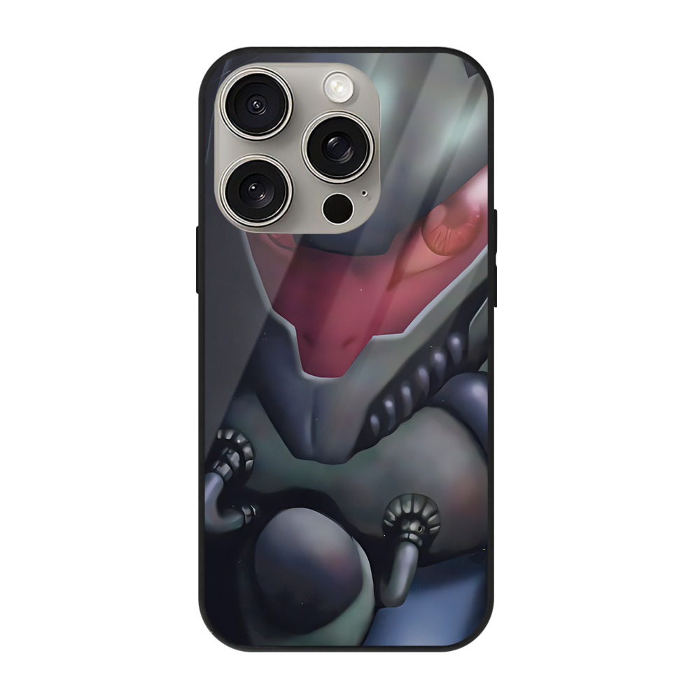 （画像用） ポケットモンスター Pokémon 【iPhone15Pro対応】スマホケース 耐衝撃＆黄変防止 背面ガラス