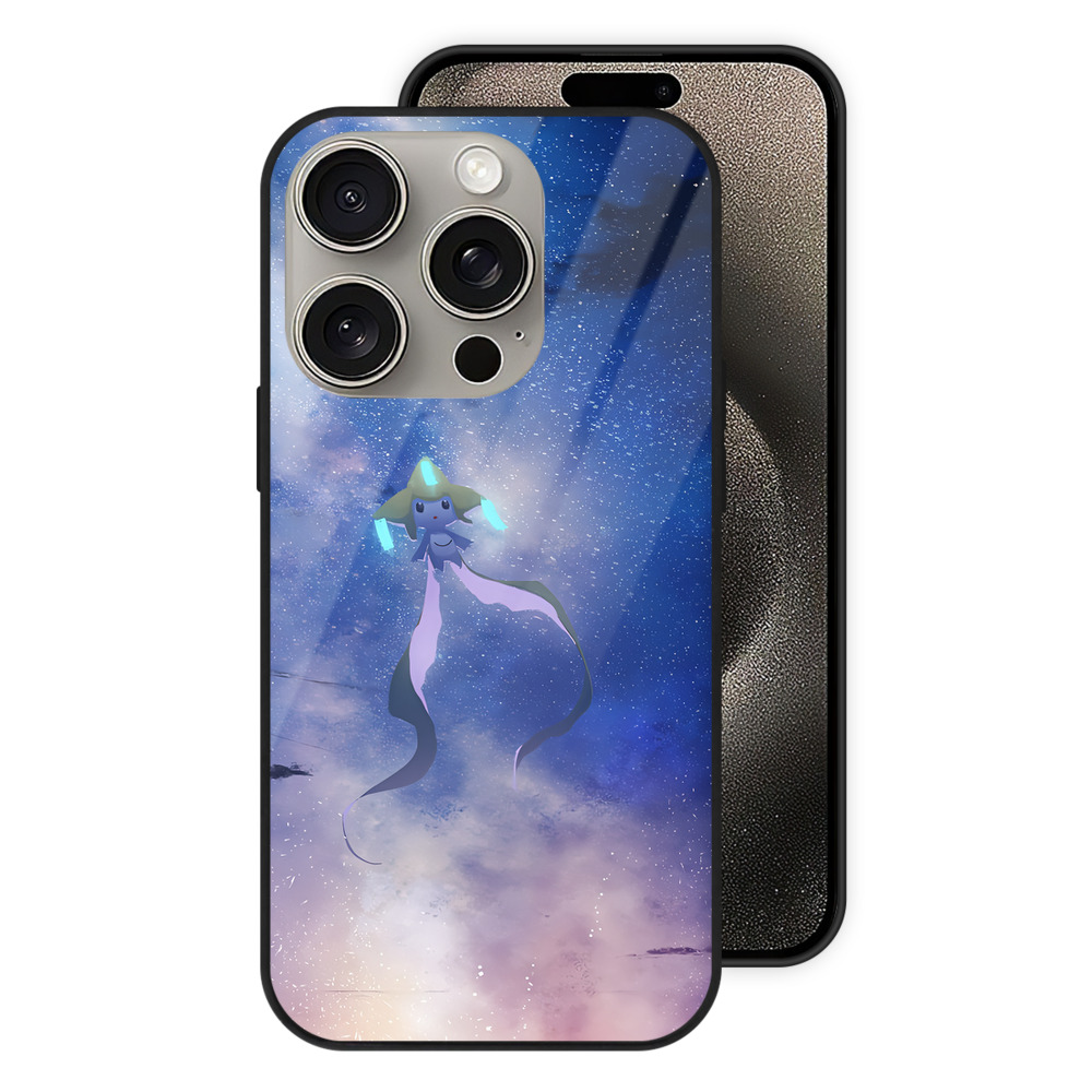 （画像用） ポケットモンスター Pokémon 【iPhone15Pro対応】スマホケース 耐衝撃＆黄変防止 背面ガラス