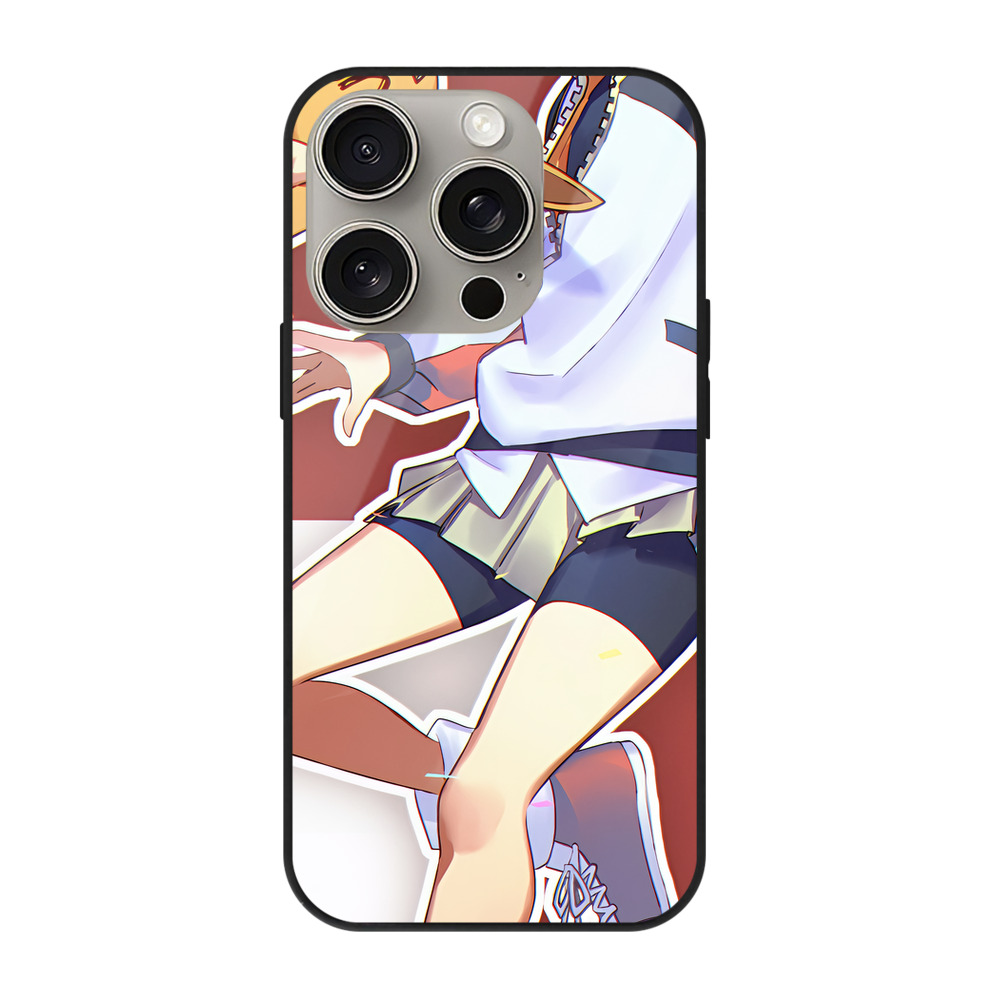 （画像用） ポケットモンスター Pokémon 【iPhone15Pro対応】スマホケース 耐衝撃＆黄変防止 背面ガラス