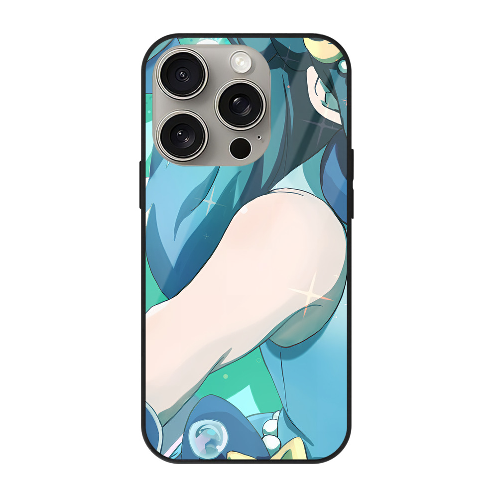 （画像用） ポケットモンスター Pokémon 【iPhone15Pro対応】スマホケース 耐衝撃＆黄変防止 背面ガラス