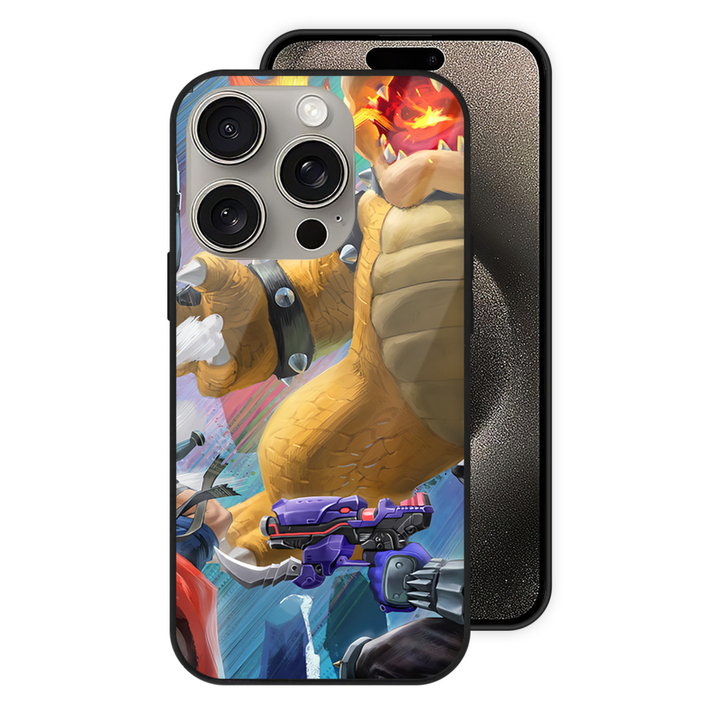 （画像用） ポケットモンスター Pokémon 【iPhone15Pro対応】スマホケース 耐衝撃＆黄変防止 背面ガラス