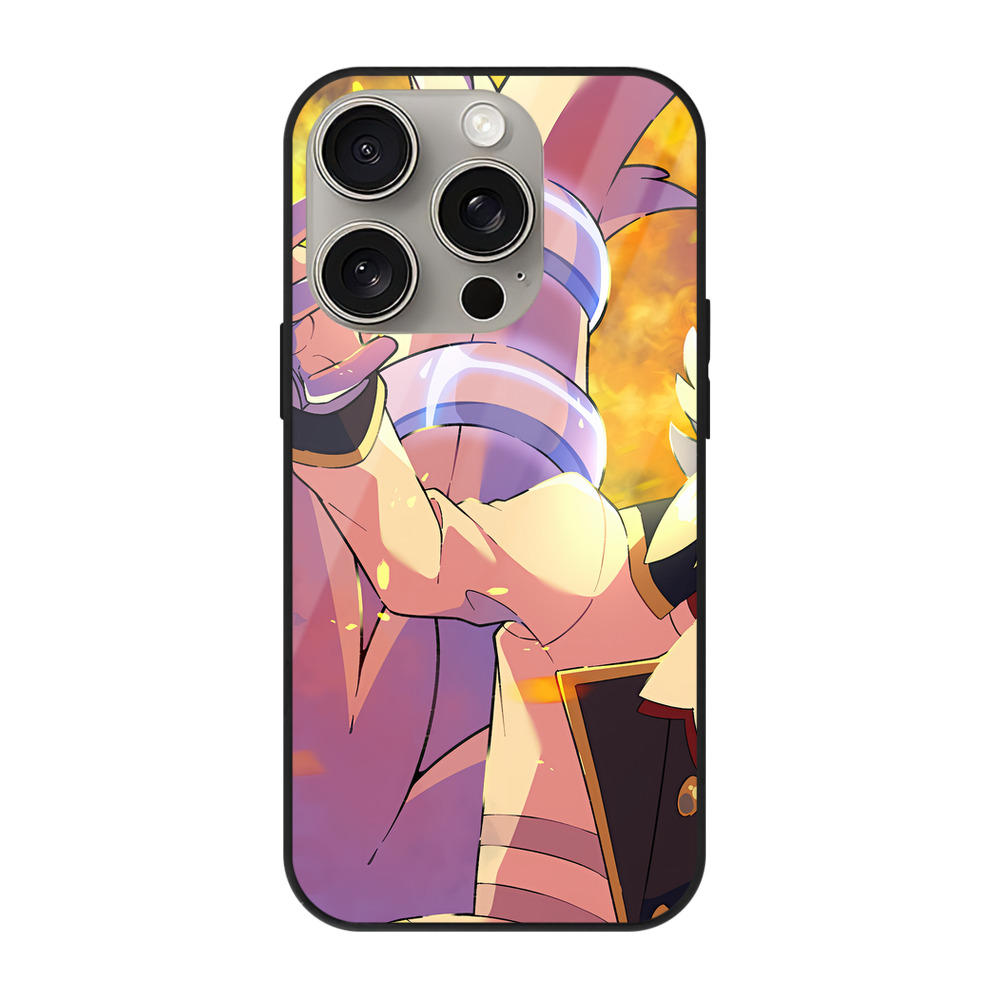 （画像用） ポケットモンスター Pokémon 【iPhone15Pro対応】スマホケース 耐衝撃＆黄変防止 背面ガラス