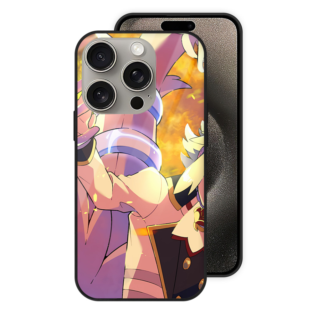 （画像用） ポケットモンスター Pokémon 【iPhone15Pro対応】スマホケース 耐衝撃＆黄変防止 背面ガラス