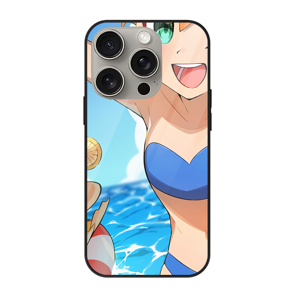 （画像用） ポケットモンスター Pokémon 【iPhone15Pro対応】スマホケース 耐衝撃＆黄変防止 背面ガラス