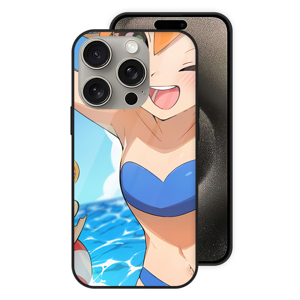 （画像用） ポケットモンスター Pokémon 【iPhone15Pro対応】スマホケース 耐衝撃＆黄変防止 背面ガラス