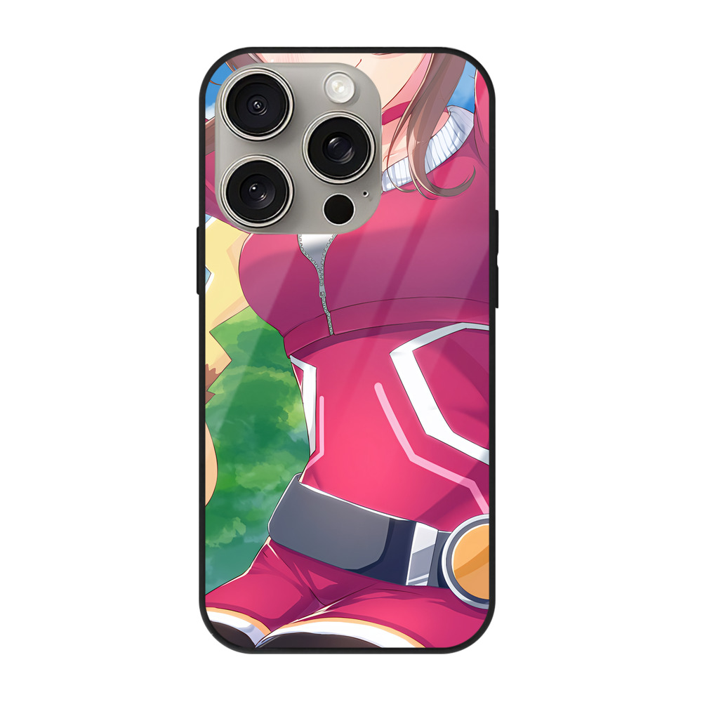 （画像用） ポケットモンスター Pokémon 【iPhone15Pro対応】スマホケース 耐衝撃＆黄変防止 背面ガラス