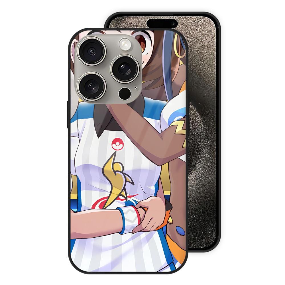 （画像用） ポケットモンスター Pokémon 【iPhone15Pro対応】スマホケース 耐衝撃＆黄変防止 背面ガラス