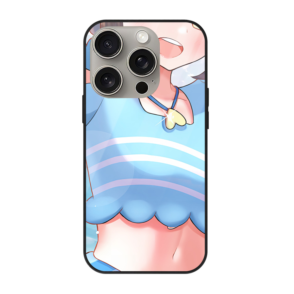 （画像用） ポケットモンスター Pokémon 【iPhone15Pro対応】スマホケース 耐衝撃＆黄変防止 背面ガラス
