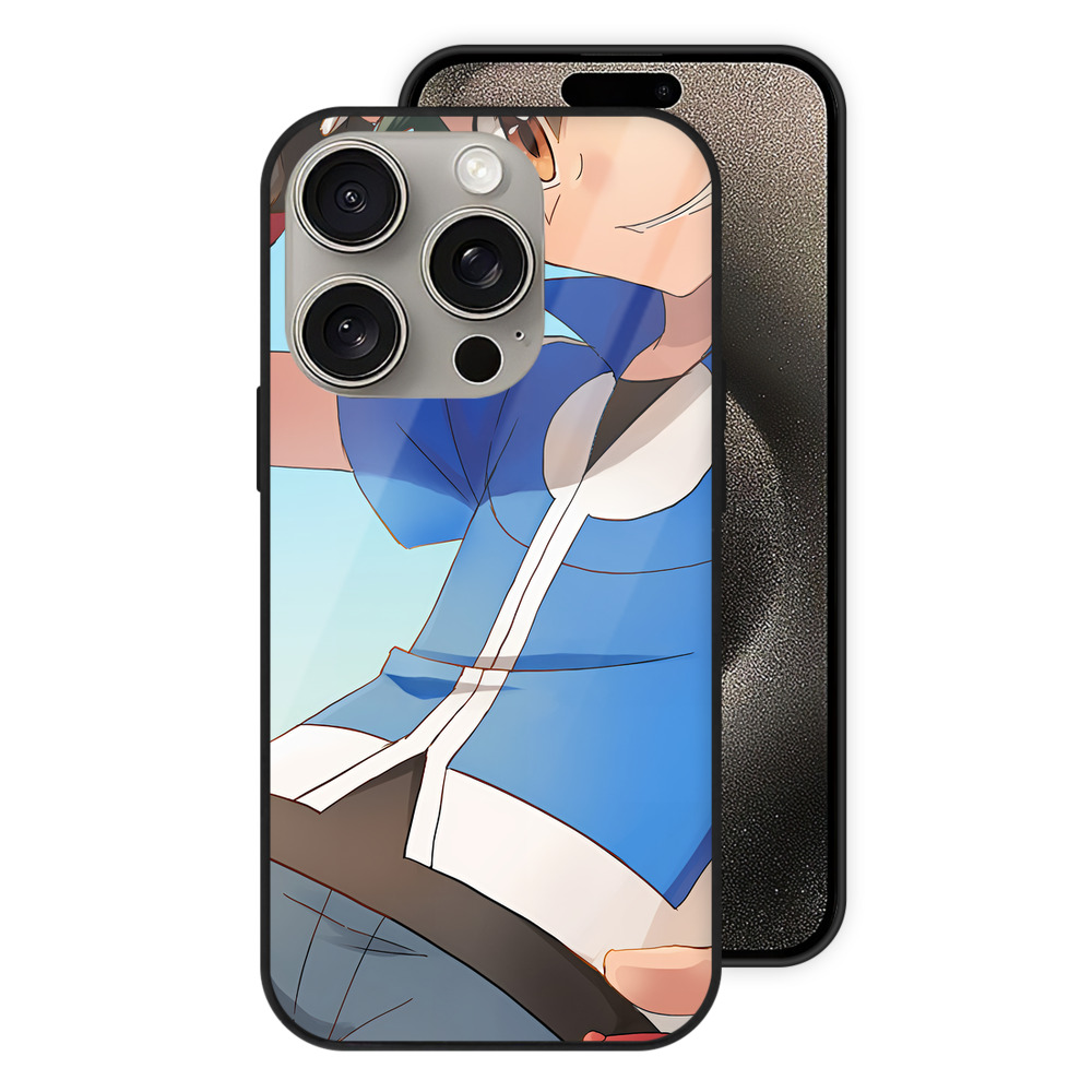 （画像用） ポケットモンスター Pokémon 【iPhone15Pro対応】スマホケース 耐衝撃＆黄変防止 背面ガラス