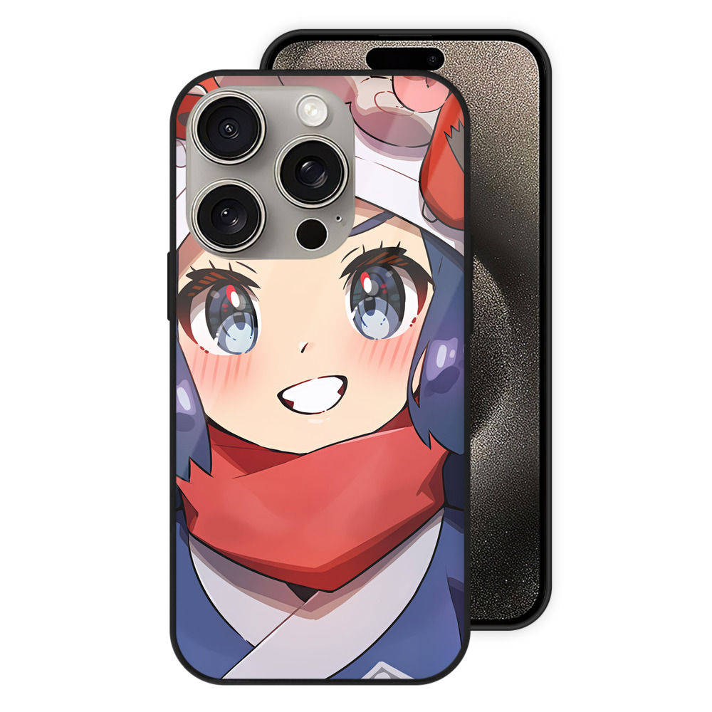 （画像用） ポケットモンスター Pokémon 【iPhone15Pro対応】スマホケース 耐衝撃＆黄変防止 背面ガラス