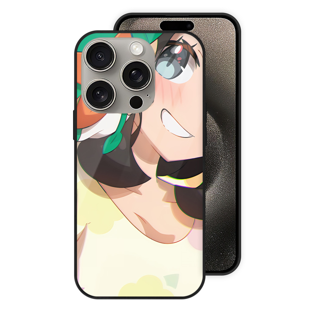 （画像用） ポケットモンスター Pokémon 【iPhone15Pro対応】スマホケース 耐衝撃＆黄変防止 背面ガラス