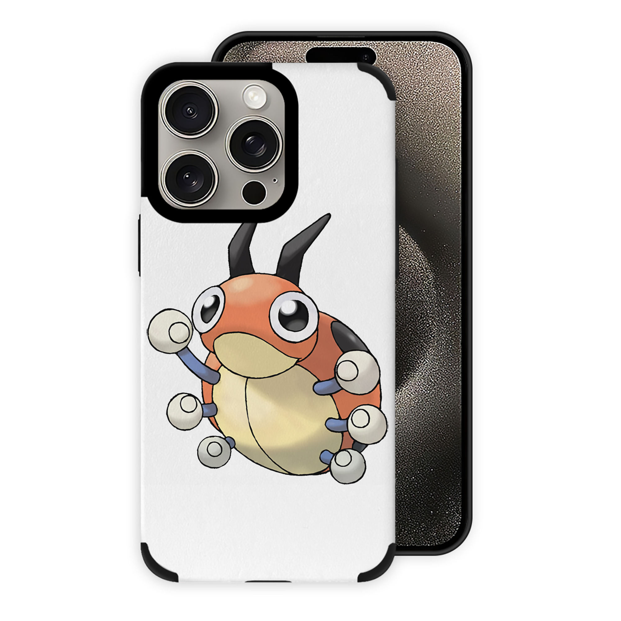 （画像用） ポケットモンスター Pokémon 【iPhone15ProMax対応】 PUレザー スマホケース 耐衝撃＆黄変防止