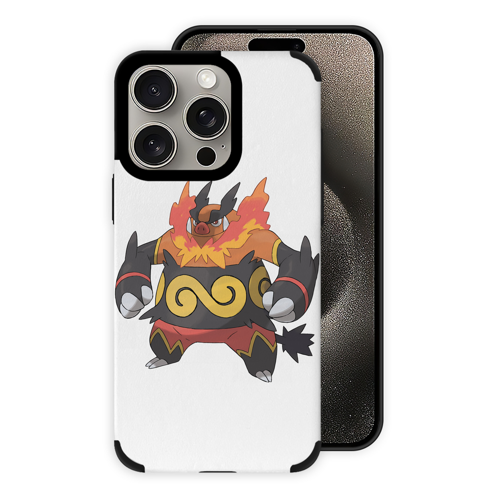 （画像用） ポケットモンスター Pokémon 【iPhone15ProMax対応】 PUレザー スマホケース 耐衝撃＆黄変防止