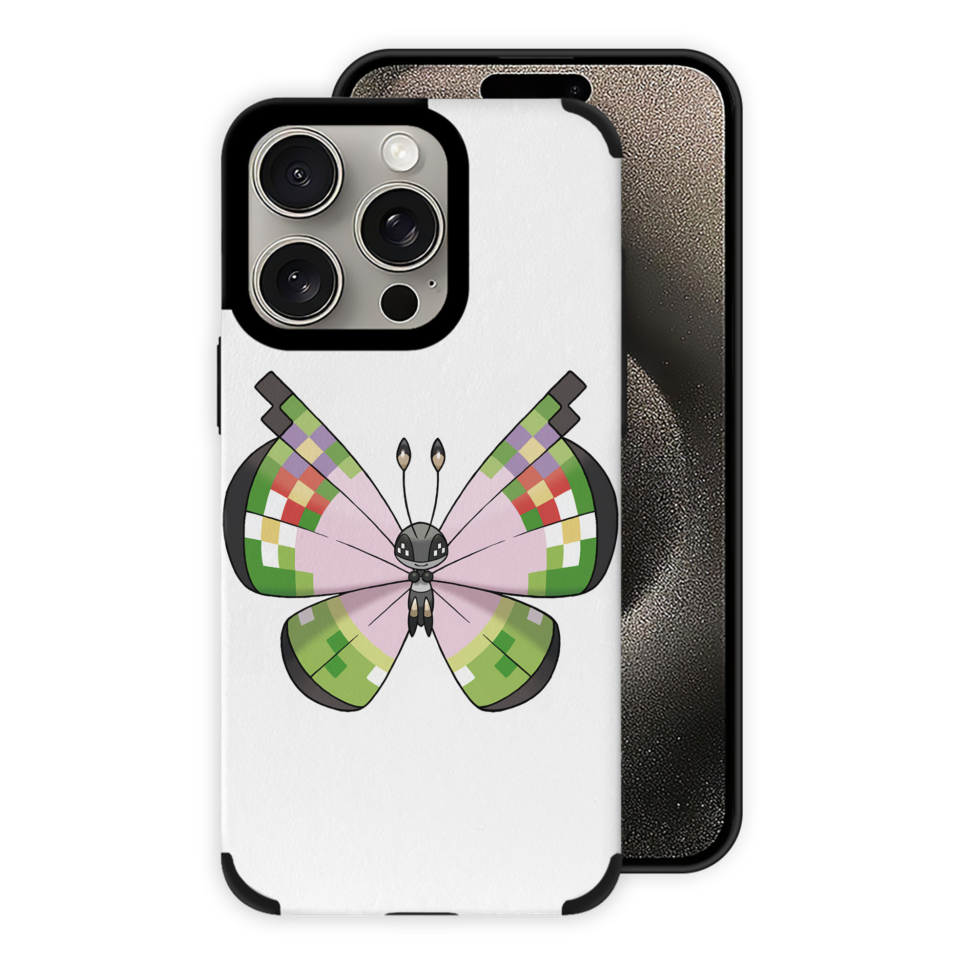 （画像用） ポケットモンスター Pokémon 【iPhone15ProMax対応】 PUレザー スマホケース 耐衝撃＆黄変防止
