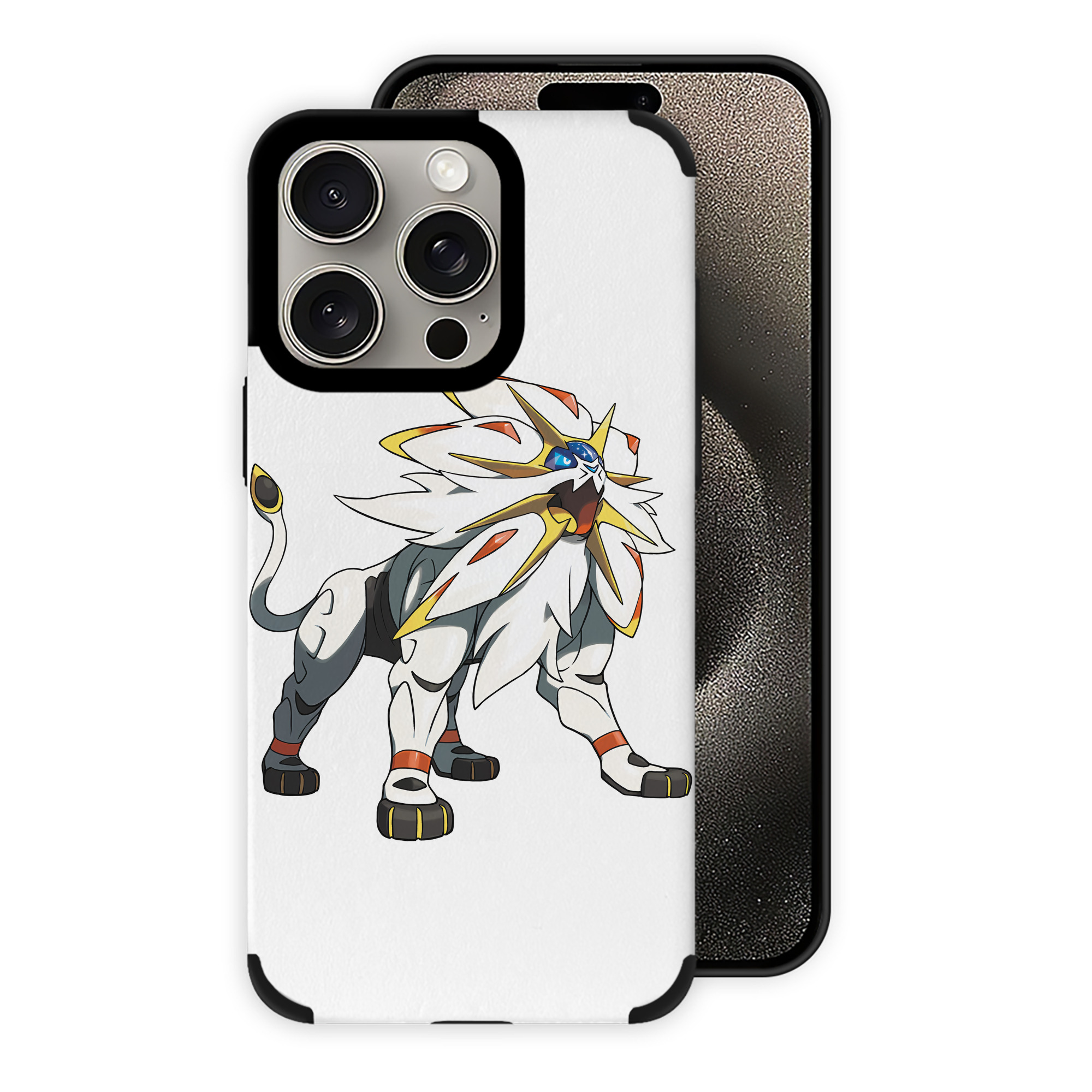 （画像用） ポケットモンスター Pokémon 【iPhone15ProMax対応】 PUレザー スマホケース 耐衝撃＆黄変防止
