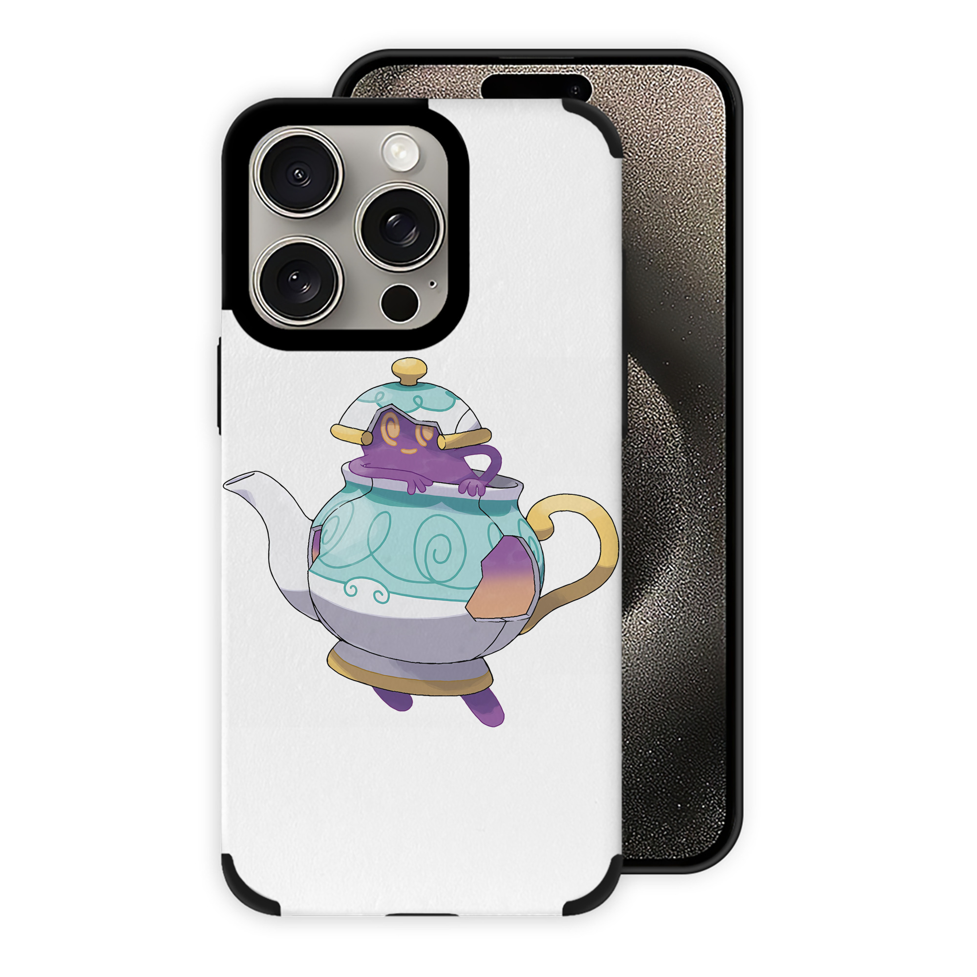 （画像用） ポケットモンスター Pokémon 【iPhone15ProMax対応】 PUレザー スマホケース 耐衝撃＆黄変防止