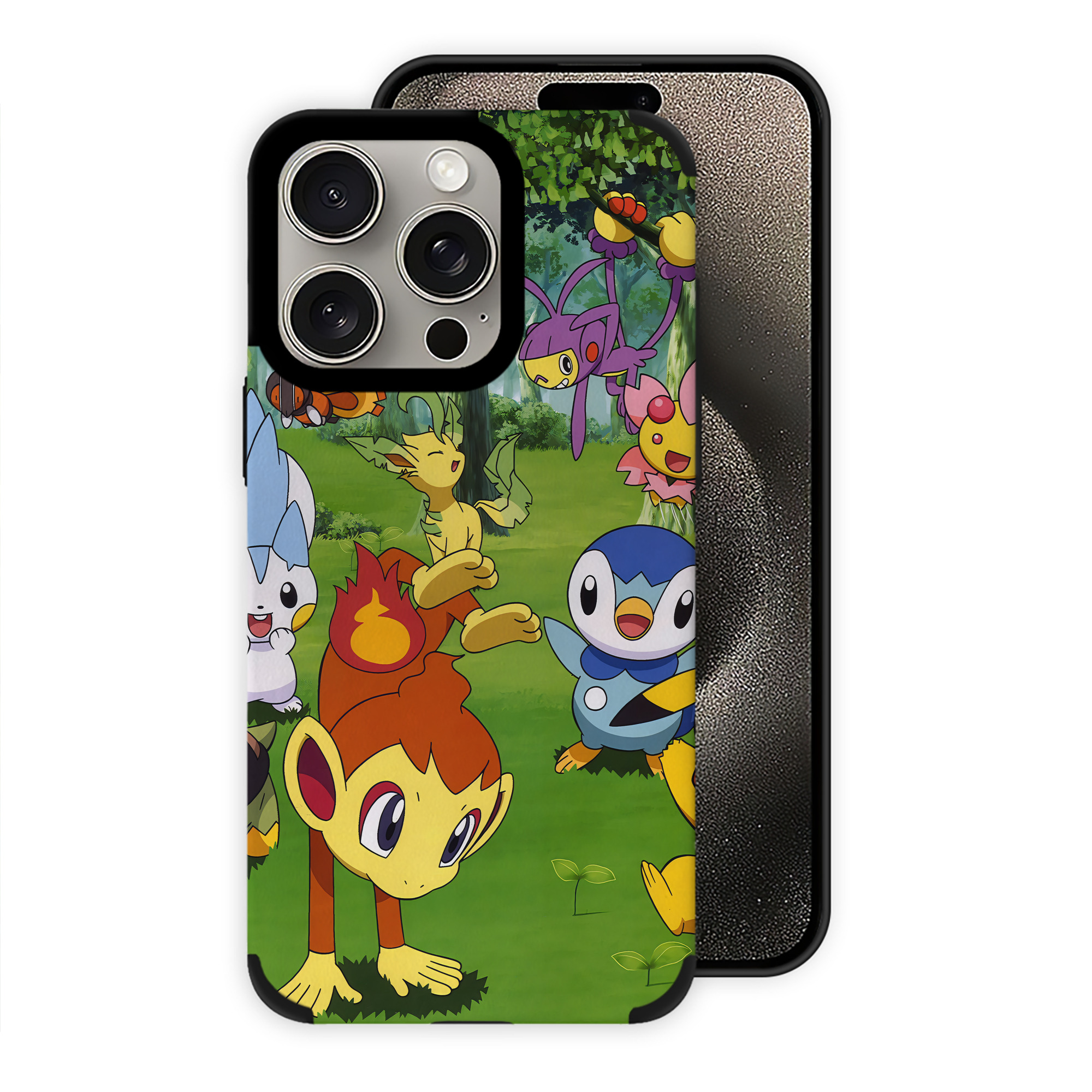 （画像用） ポケットモンスター Pokémon 【iPhone15ProMax対応】 PUレザー スマホケース 耐衝撃＆黄変防止
