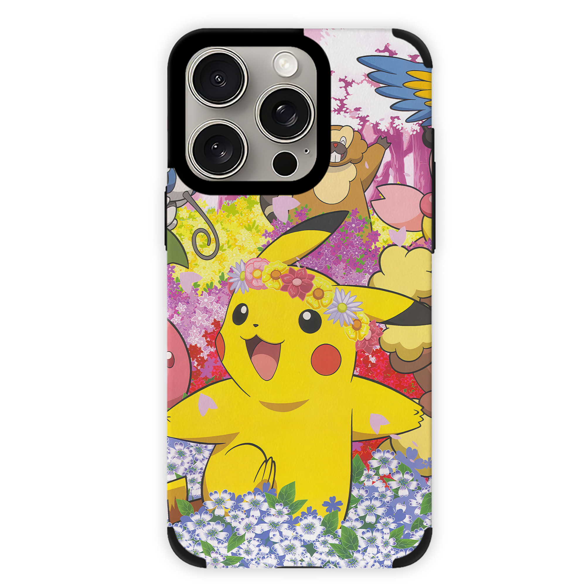 （画像用） ポケットモンスター Pokémon 【iPhone15ProMax対応】 PUレザー スマホケース 耐衝撃＆黄変防止