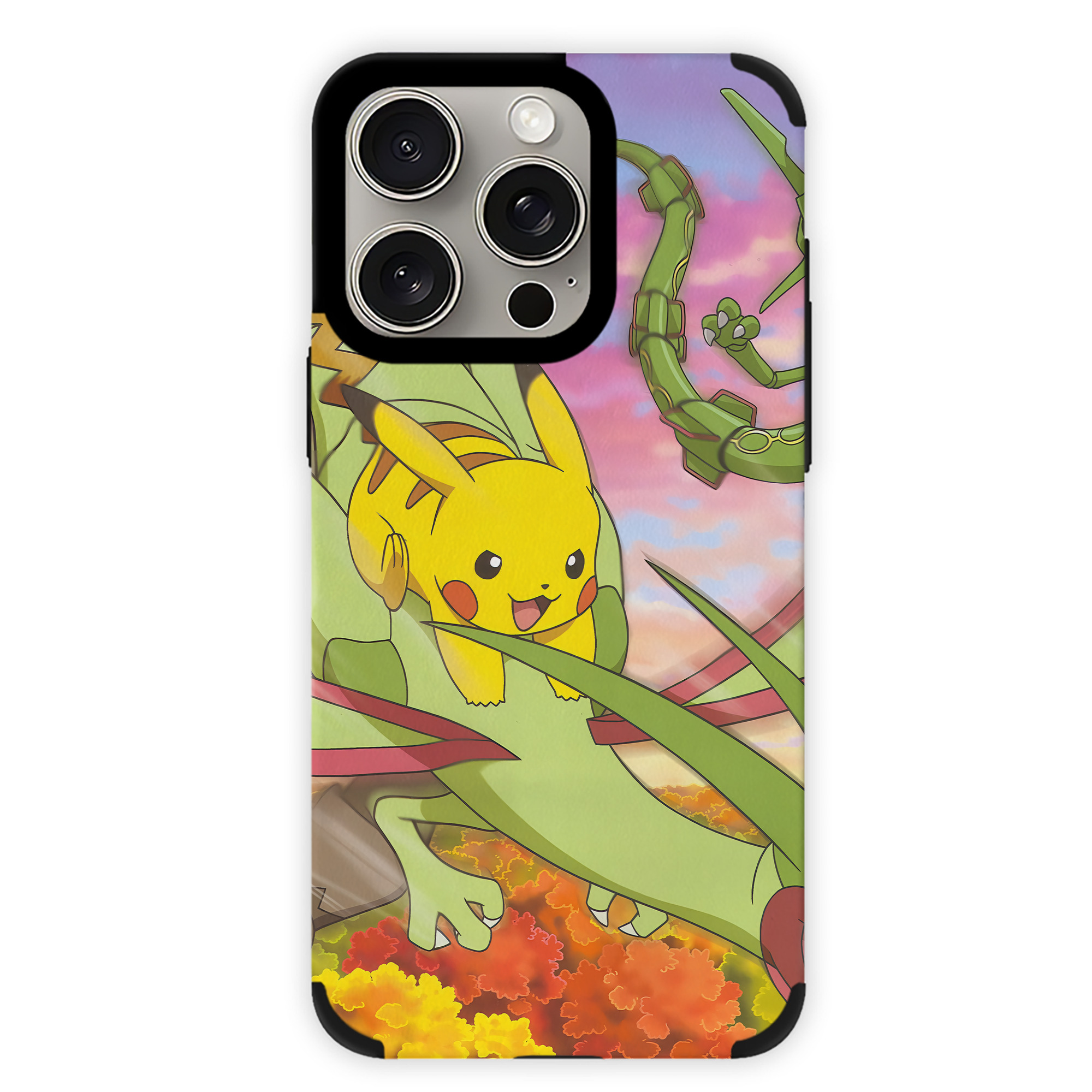 （画像用） ポケットモンスター Pokémon 【iPhone15ProMax対応】 PUレザー スマホケース 耐衝撃＆黄変防止