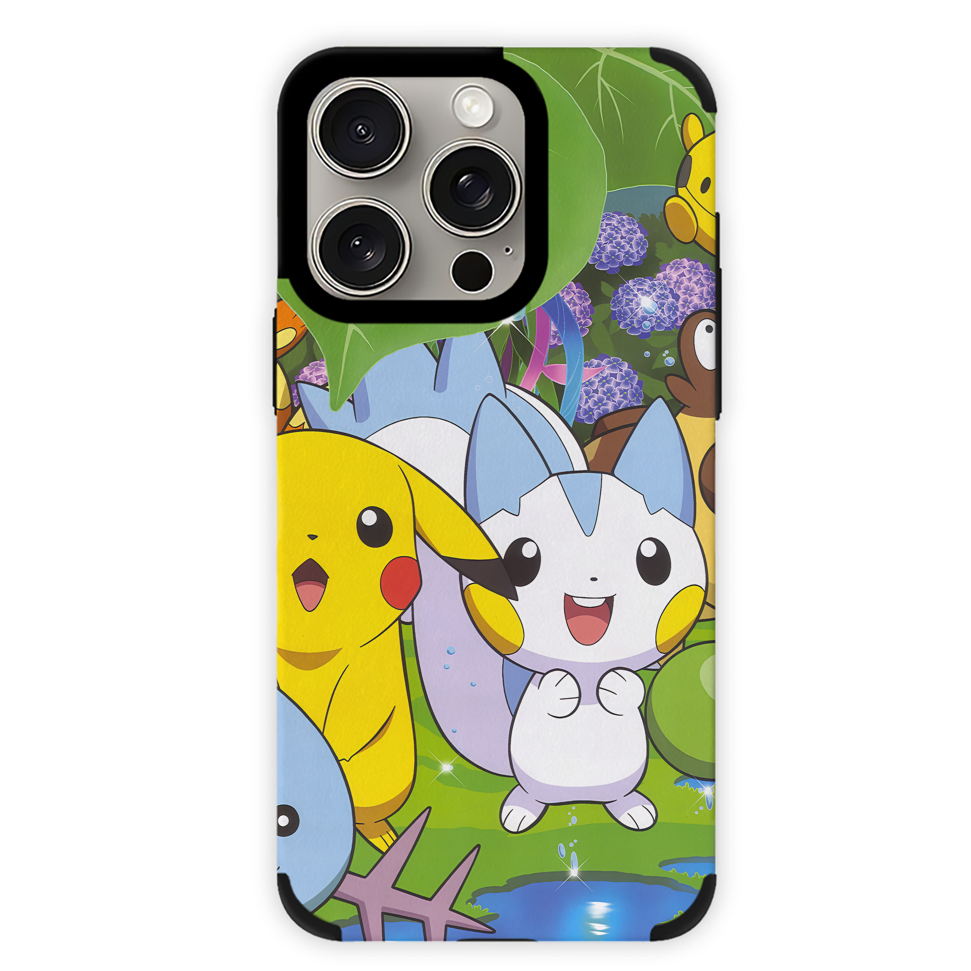 （画像用） ポケットモンスター Pokémon 【iPhone15ProMax対応】 PUレザー スマホケース 耐衝撃＆黄変防止