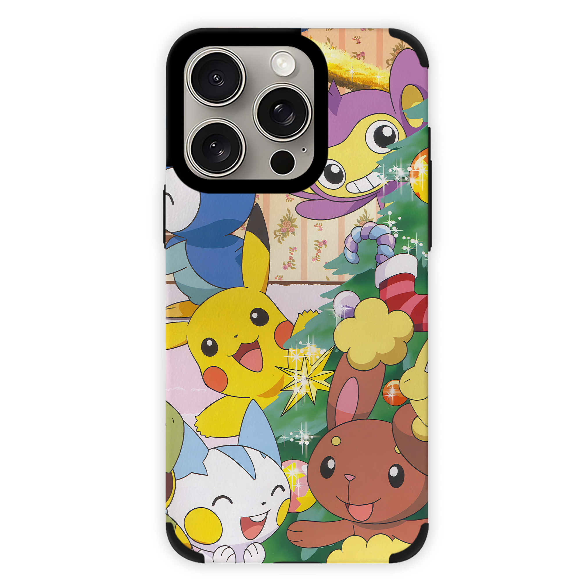 （画像用） ポケットモンスター Pokémon 【iPhone15ProMax対応】 PUレザー スマホケース 耐衝撃＆黄変防止