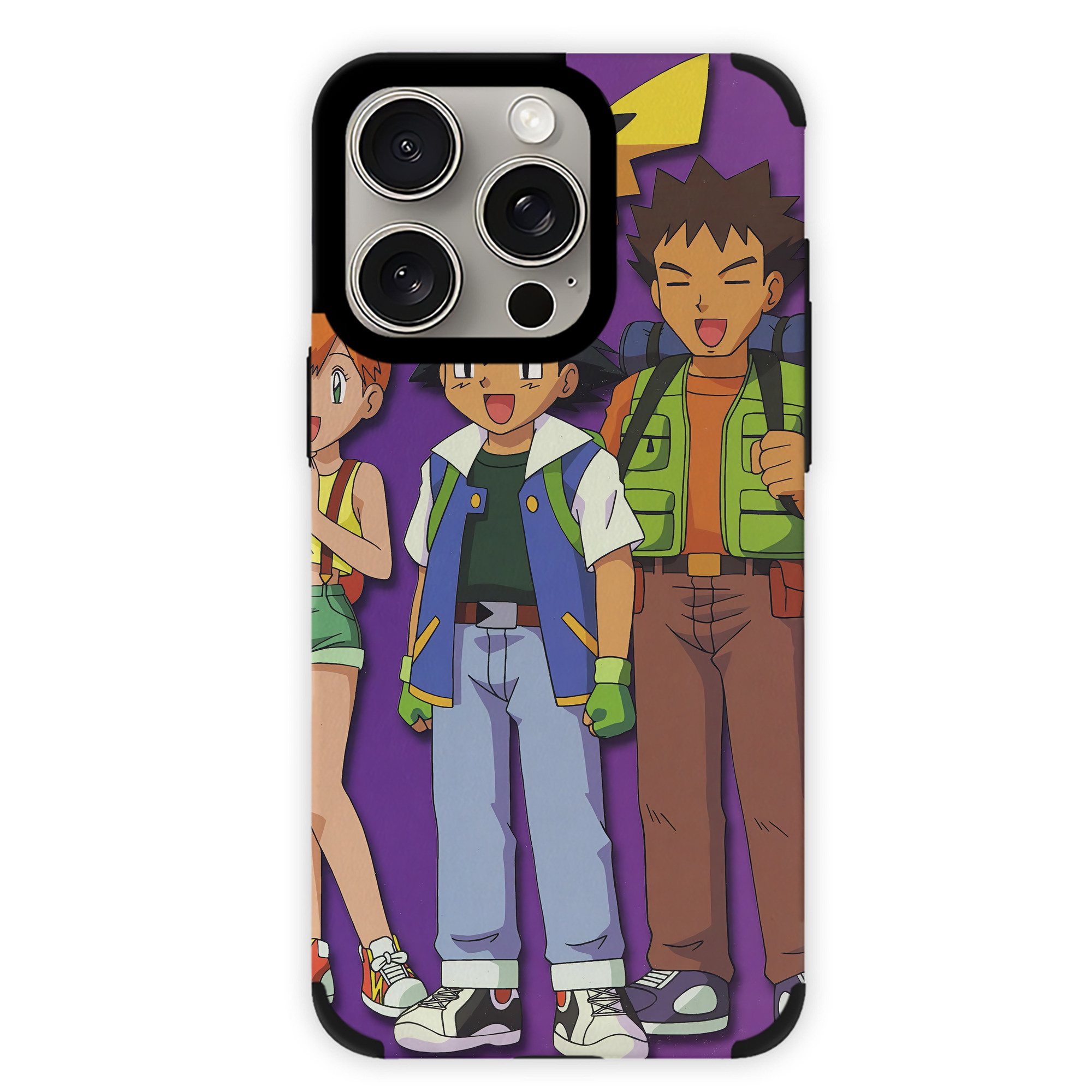 （画像用） ポケットモンスター Pokémon 【iPhone15ProMax対応】 PUレザー スマホケース 耐衝撃＆黄変防止